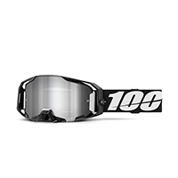 Gafas 100% ARmatic negro plata