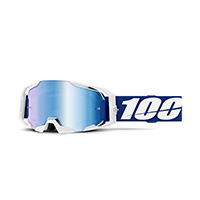 100% Armatic Goggle Blue Mirrored