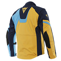 Dainese Ranch Tex Jacket Mineral Yellow Light Blue