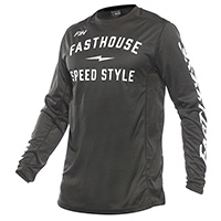 Maillot Fasthouse Grindhouse 24.2 Grit noir