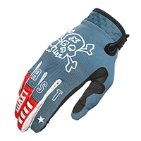 Fasthouse Grindhouse Speed Style The Bird Gloves Teal