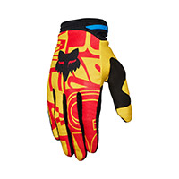 Fox 180 Race Spec Gloves Yellow