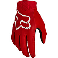 Guantes Fox Airline rojo fluo