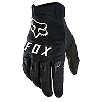 フォックス ダートポー 2021 手袋 ブラック ホワイト