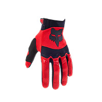 Guantes Fox Dirtpaw 24 rojo fluo