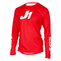 Camiseta Just-1 J-Essential Solid rojo