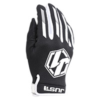 Just-1 J Force Gloves Black White