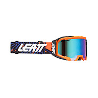 Masque Leatt Vtt Velocity 5.0 V.24 Orange Bleu