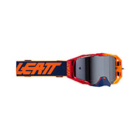 Leatt Velocity 6.5 Cryztal Iriz Flame Platinum Goggle