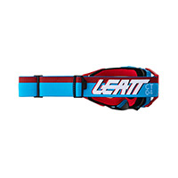 Leatt Velocity 6.5 Iriz 2024 ゴーグル シアン レッド - 2