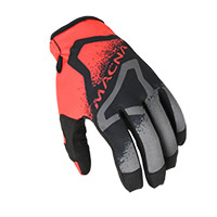 Macna Backyard-1 Gloves Grey Red