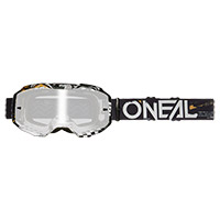 Gafas O Neal B-10 Attack V.24 negro plata