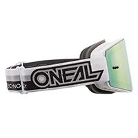 O Neal B-20 Proxy Goggle White Lens Red