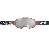 Maschera O Neal B-22 Covert rosso