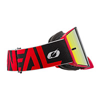 Masque O Neal B-30 Bold Rouge Lentille Rouge