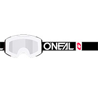 Maschera O Neal B-33 Bold Argento Specchiato