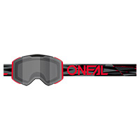 Gafas O Neal B-33 Ictus negro rojo