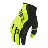 O Neal Element Racewear V.24 Youth Gloves Yellow Kinder