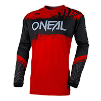 Maillot O Neal Element Shocker V.25 rouge