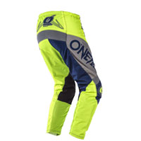 O'neal Element Factor Pants Grey Blue Yellow
