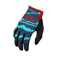 O Neal Mayhem Wild V.25 Gloves Blue Red