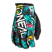 O Neal Mayhem Savage Gloves Multicolor
