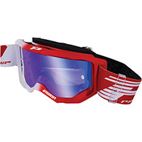 Progrip 3300 Goggle White Red Mirrored