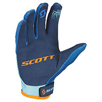 Gants Scott 350 Race Evo Bleu Orange