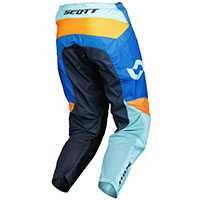 Pantaloni Scott 350 Race Evo Junior Blu Arancio - img 2