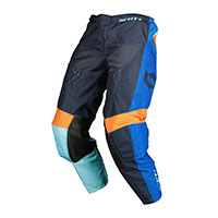 Scott 350 Race Evo Junior Pants Blue Orange Kinder