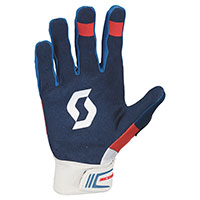 Scott 450 Angled Gloves Blue Red - 2