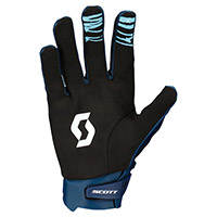 Scott Evo Dirt 25 Handschuhe blau rot - 2