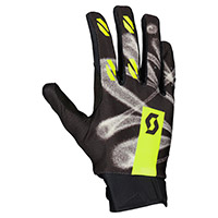 Gants Scott Evo Dirt 25 noir jaune