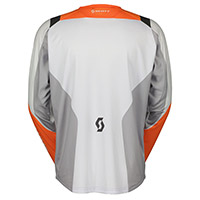 Scott Evo Race Jersey White Orange - 2