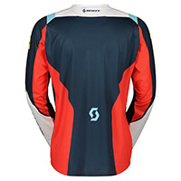 Maillot Scott Evo Race bleu rouge - 2