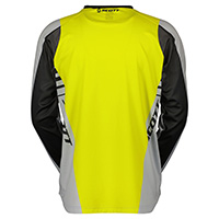Camiseta Scott Evo Swap gris amarillo