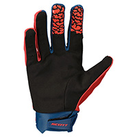 Scott Evo Track Gloves Blue Red