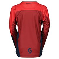 Camiseta Scott Evo Track júnior azul rojo