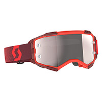 Gafas Scott Fury rojo plata