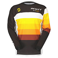 Camiseta Scott X-Plore Swap negro naranja