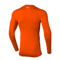Camiseta Seven Zero Compression naranja fluo