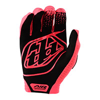 Troy Lee Designs Air Youth Gloves Glo Red Kinder