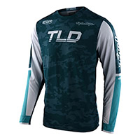 Troy Lee Designs Gp Air Veloce Camo Jersey Blue