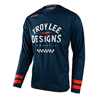 Camiseta Troy Lee Designs Scout Gp Ride On slate azul