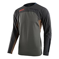 Maillot Troy Lee Designs Scout Se Systems Gris