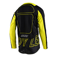 Camiseta Troy Lee Designs Se Pro Drop In amarillo