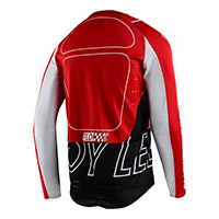 Camiseta Troy Lee Designs Se Pro Drop In rojo
