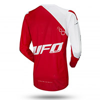 Camiseta Ufo Frequency Slim rojo blanco