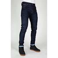 Jeans Bull-it Bobber 2 Raw Skinny Short Blu Scuro - img 2
