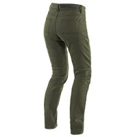 Jeans Femme Dainese Classic Slim olive - 2